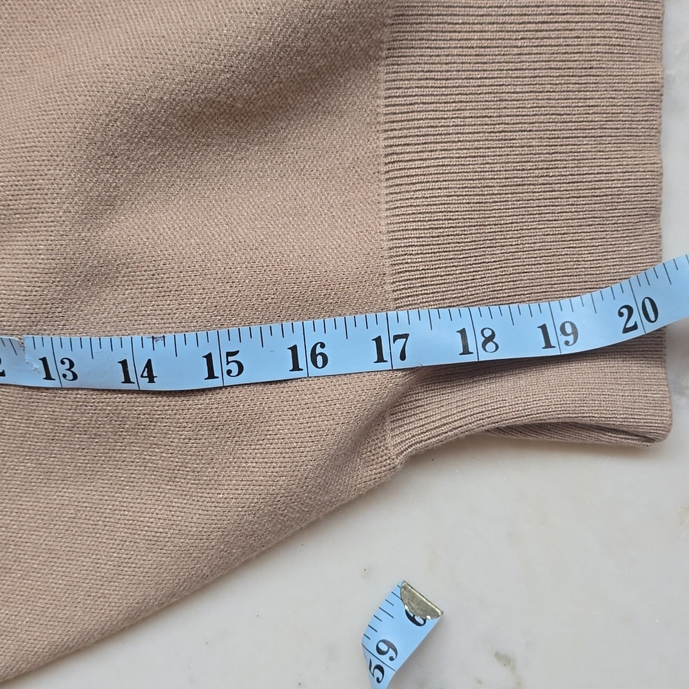 NWT Commense Leisurely Solid pullover sweater vest in khaki size  large - Picture 16 of 16